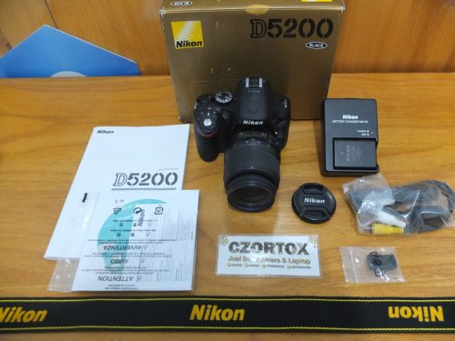 Nikon D5200 Kit 18-55mm Sc 5.Xxx
