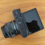 Canon M10 Lensa 15-45mm Flip Mulus WIFI Touchscreen