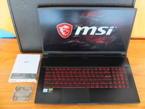 MSI GF75 I7-9750H GTX 1650 4GB SSD 512GB Umur 1 bulan