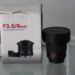 Lensa Samyang 8mm F3.5 CS II For Nikon