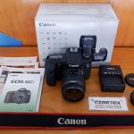 Canon 60D Lensa kit SC 9.xxx Mulus