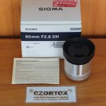 Sigma art 60mm F2.8 For Sony