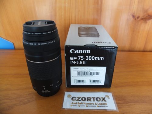 Lensa Canon EF 75-300mm F/4-5.6 III