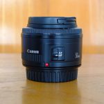Lensa Canon EF 50mm f1.8 Mantab