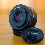 Lensa Canon EF 50mm f1.8 Mantab