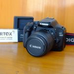 Canon 550D Lensa kit 18-55mm