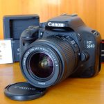 Canon 550D Lensa kit 18-55mm