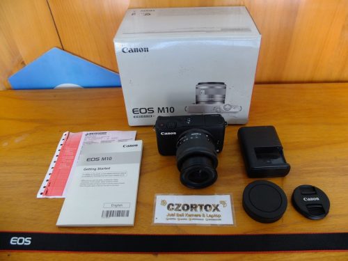 Canon EOS M10 Kit 15-45mm Black Wifi