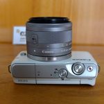 Canon EOS M10 Lensa Kit 15-45mm IS STM