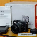 Canon EOS M10 Lensa Kit 15-45mm IS STM