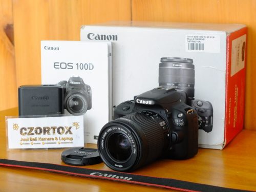 Canon EOS 100D Lensa 18-55mm IS STM