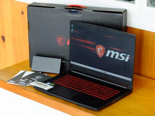 MSI GF63 Gaming Core i7-9750H Ram 8gb Nvidia Geforce GTX 1050Ti