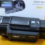 Sony Handycam FDR-AXP55 4K With Built-in Projector