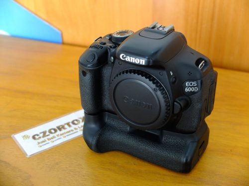 Canon EOS 600D Body Only Plus Battery Grip