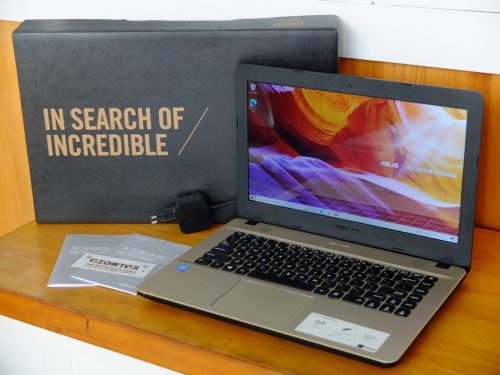 ASUS X441MA Celeron N4000 Ram 4GB HDD 1TB + SSD 128GB