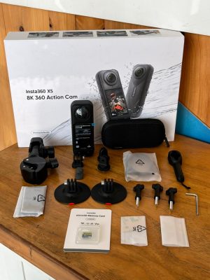Insta360 X5 360° Action Camera Motorcycle Bundle