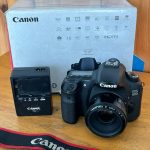 Canon EOS 60D Lensa 50mm F1.8 II