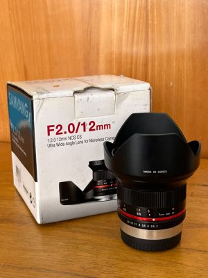 Samyang 12mm F2 NCS CS Ultra Wide For Fujifilm